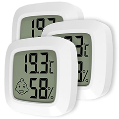 3 PCS | YS28 Mini Temperature and Humidity Meter - 1