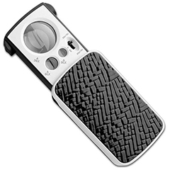 774 Series Portable Three Lens Lighted Loupe Magnifier - 1