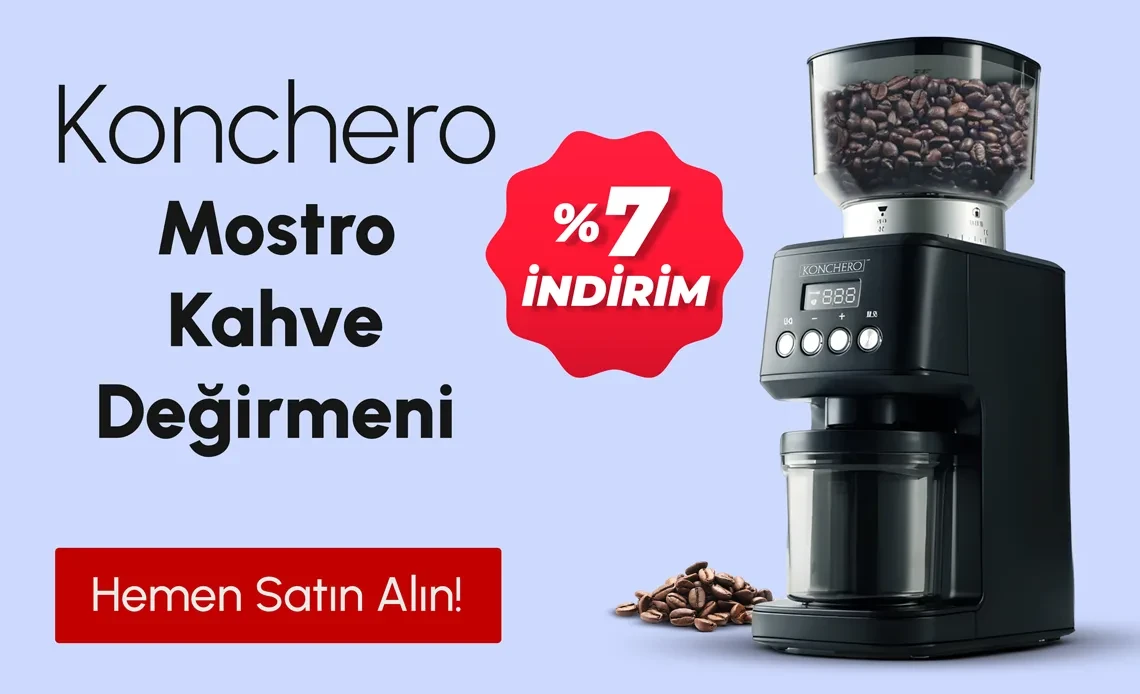 Konchero Mostro Kahve Değirmeni