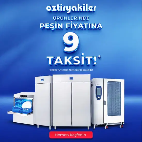 Öztiryakiler Ürünlerinde Peşin Fiyatına 9 Taksit Fırsatı!