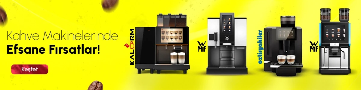 Kahve Makinelerinde Yıl Sonu İndirimleri