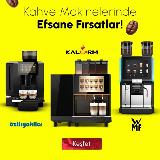 Kahve Makinelerinde Efsane Fırsatlar !