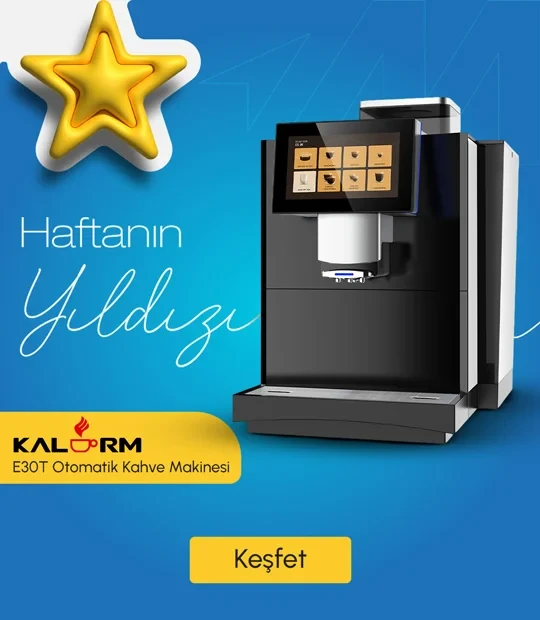HAFTANIN YILDIZI Kalerm E30T Otomatik Kahve Makinesi