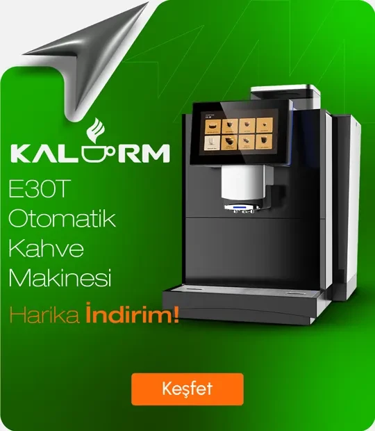 Kalerm E30T Otomatik Kahve Makinesi Efsane Fırsat!