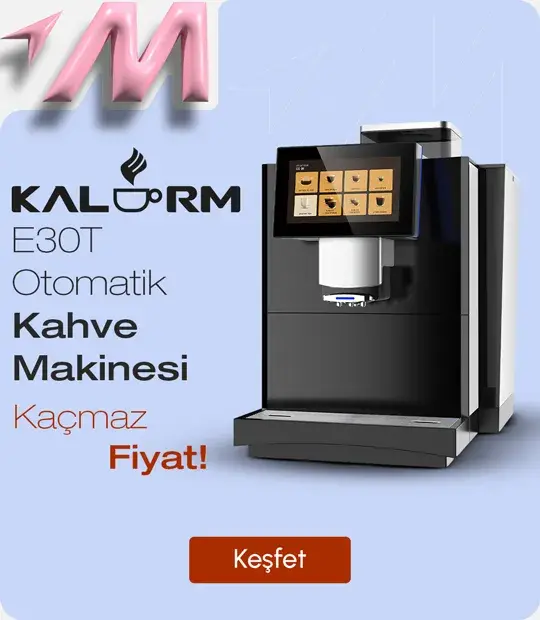 Kalerm E30T Otomatik Kahve Makinesi