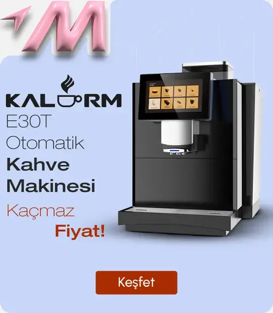 Kalerm E30T Otomatik Kahve Makinesi
