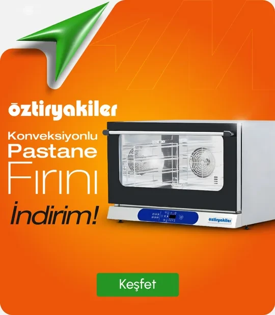 Öztiryakiler Konveksiyonlu Pastane Fırını Efsane İndirim!
