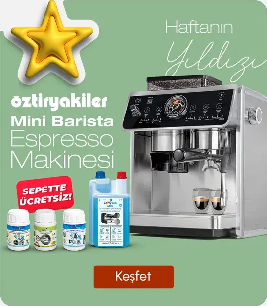 HAFTANIN YILDIZI | CoffyTab Hediyeli Öztiryakiler Mini Barista