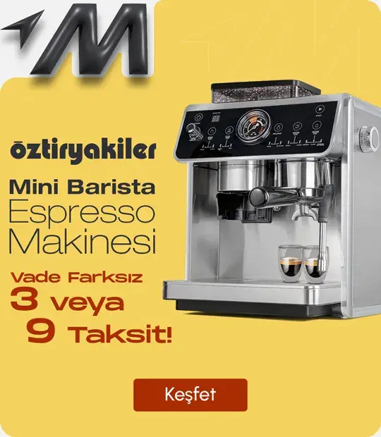 Öztiryakiler Mini Barista Espresso Kahve Makinesi