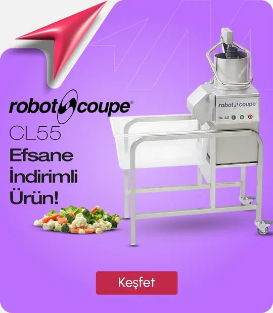 Robot Coupe CL55 Sebze Doğrama Makinesi İtme Kafalı