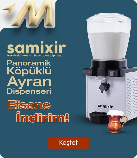 Samixir Panoramik Ayran Makinesi