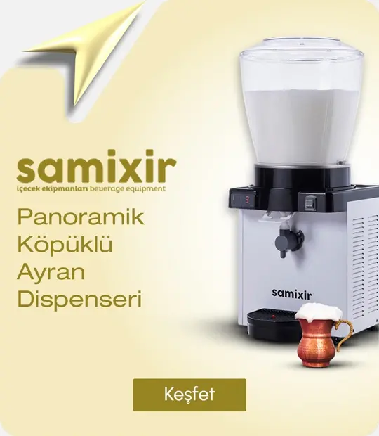 Samixir Panoramik Ayran Makinesi
