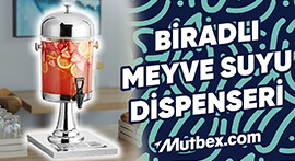 Biradlı Meyve Suyu Dispenseri