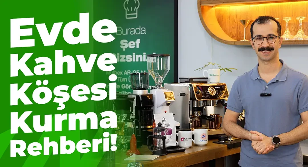 BannerEvde Kahve Köşesi Kurma Rehberi | Espresso, Değirmen ve Pour Over Ekipmanları