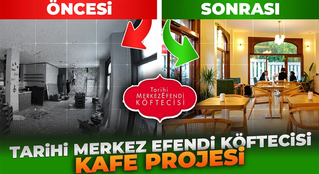 BannerTARİHİ MERKEZ EFENDİ KÖFTECİSİ KAFE PROJESİ | Kurulum, Deneyim ve CoffyTab ile Profesyonel Temizlik!