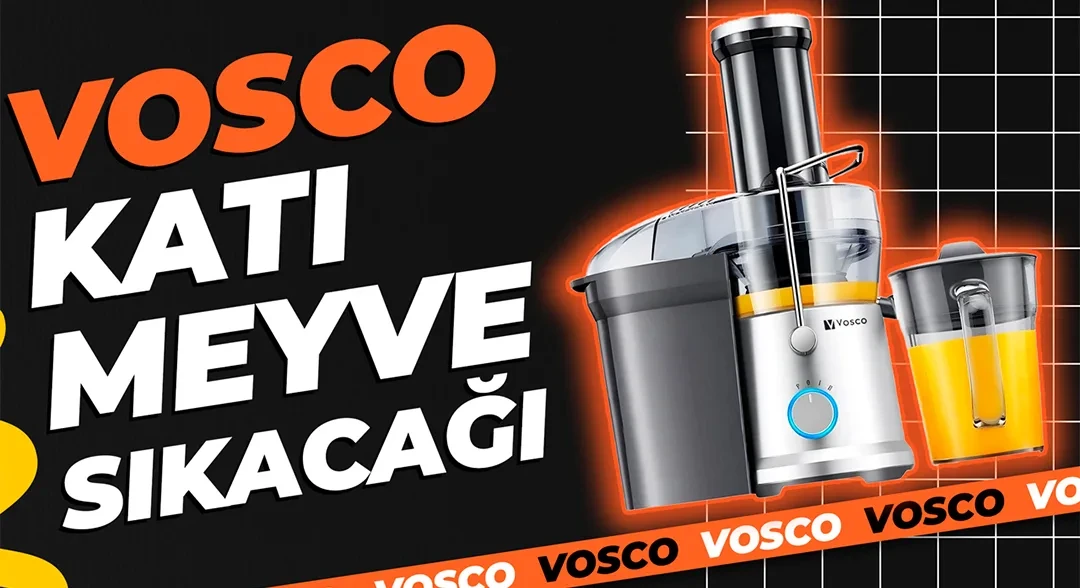 vosco katı meyve sıkacağı