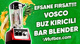Vosco Buz Kırıcılı Bar Blender