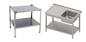 Workbenches with Base Shelf