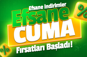 Efsane Cuma, Efsane İndirimler! (1)