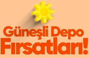 Güneşli Depo Fırsatları! (1)