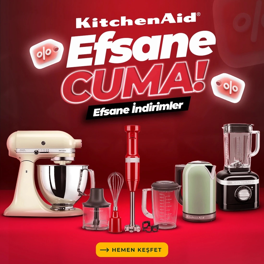 Kitchenaid Efsane Cuma İndirimi