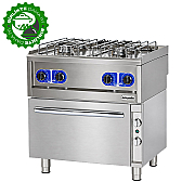 Öztiryakiler Optimum 700 Seri Fırınlı Ocak Seti, Gazlı, Dörtlü, OSOG 8070 LE & OIFNG 8070 E