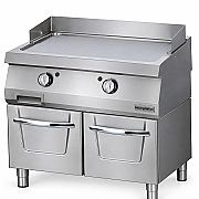 Öztiryakiler 700 Seri Elektrikli Düz Grill Plate ve Set Altı Dolap Seti