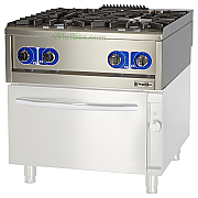 Öztiryakiler Optimum 900 Seri Fırınlı Ocak Seti, Gazlı, Dörtlü, OSOG 8090 LPE & OIFNG 8090 E - 2