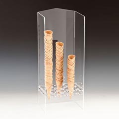 Zicco Acrylic Cone Holder, 20x24x58 cm - Zicco 