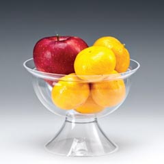 Zicco Acrylic Mini Fruit Bowl, 16 cm - Zicco