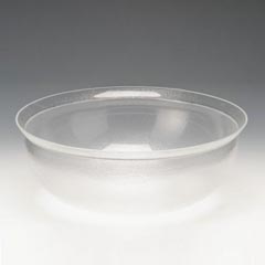 Zicco Acrylic Round Bowl, 35x12 cm - Zicco
