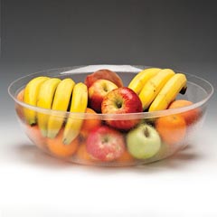 Zicco Acrylic Round Bowl, 45x14 cm - Zicco