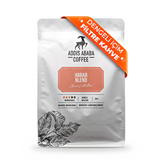 Addis Ababa Coffee Harar Blend Çekirdek Kahve, 250 Gr - Addis Ababa Coffee