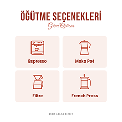 Addis Ababa Coffee Sebata Blend Çekirdek Kahve, 1000 gr - 6