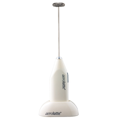 Aerolatte Original Steam-Free Coffee and Milk Frother, with Stand, Ivory - 1