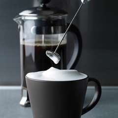 Aerolatte Original Steam-Free Coffee and Milk Frother, Satin - 4