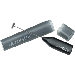 Aerolatte Premium Milk Frother, To-Go Storage Tube, Black - 1