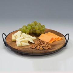 Zicco Ahşap Teşhir Standı, Metal Ayaklı, 31 cm - Zicco