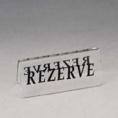 Zicco Akrilik İsimlik, 15x4,5 cm - Zicco