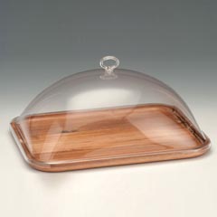 Zicco Akrilik Kapaklı Fanus, 30x39x14 cm - Zicco