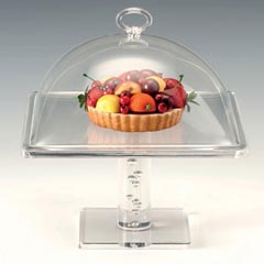 Zicco Akrilik Kapaklı Teşhir Standı, 25x25x23 cm - Zicco