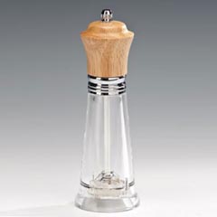 Zicco Akrilik Tuz Karabiber Değirmeni, 18,5 cm - Zicco