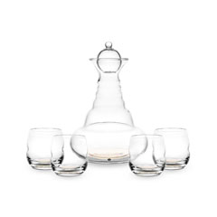 Natures Design - Alladin Su Canlandırıcı Karaf 1.3Lt + 4 Mythos Bardak - 71141 - 1