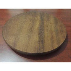 Altınbaşak Doner Presentation Board with Tray Iroko, 38 cm - Altınbaşak