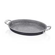 Altınbaşak Granit Elit Oval Omlet Tava, 28x20 cm - Altınbaşak