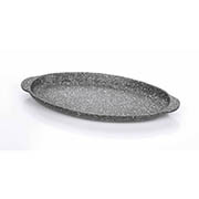 Altınbaşak Granite Coated Cast Iron Trout Pan, 35x16.5x2.5 cm - Altınbaşak