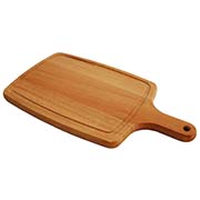 Altınbaşak Oluklu Ekmek Tahtası, İroko, 39x21.5 cm - Altınbaşak