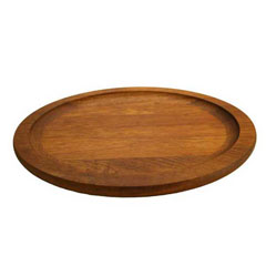 Altınbaşak Oval Kahvaltı Tabağı, İroko, 38x28 cm - Altınbaşak