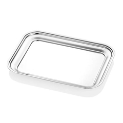 Altınbaşak Paslanmaz Dikdörtgen Tepsi 20x26x2 cm - Altınbaşak