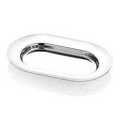 Altınbaşak Paslanmaz Oval Espresso 19x12x1.5 cm - Altınbaşak